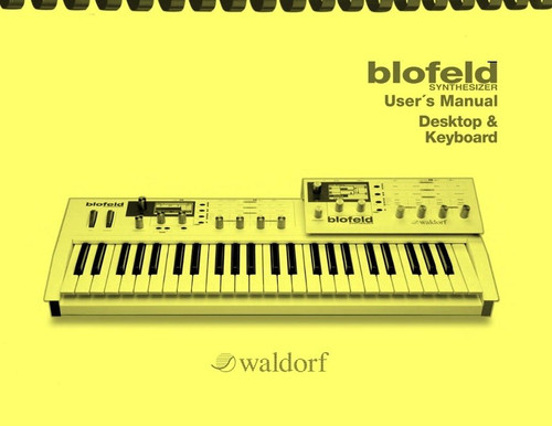 Waldorf blofeld sintetizzatore - waldorf,